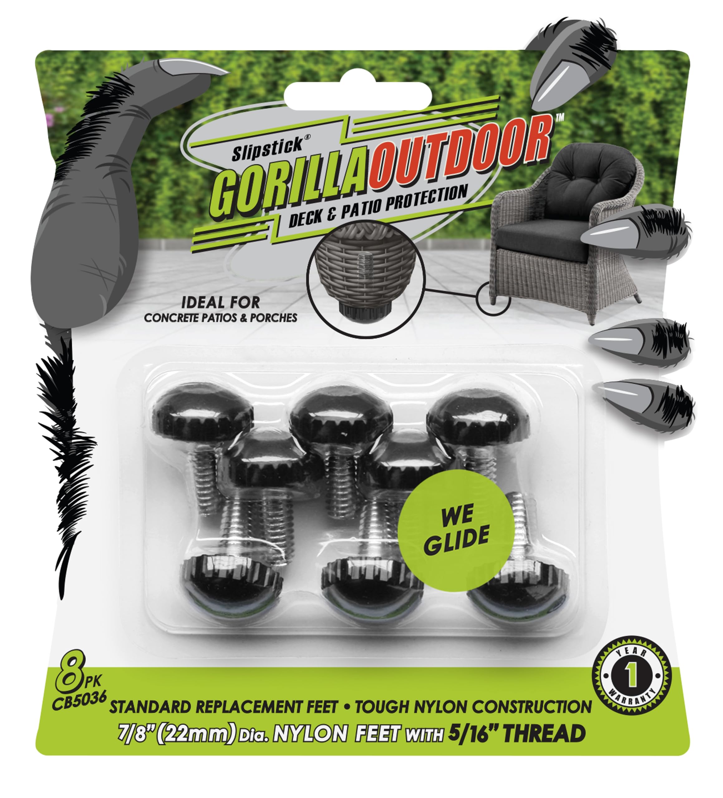 Amazon.com: Slipstick Gorilla Outdoor Adjustable Furniture